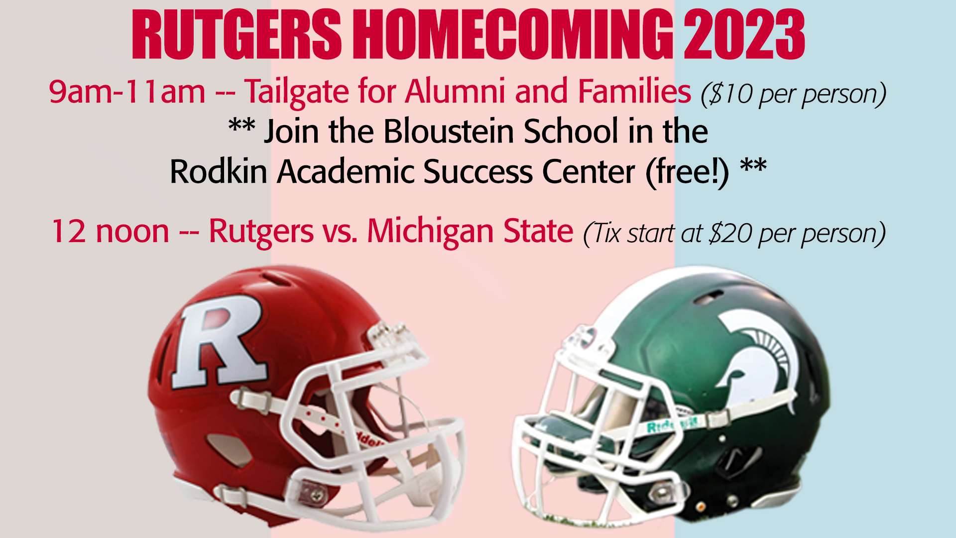 Rutgers homecoming 2023