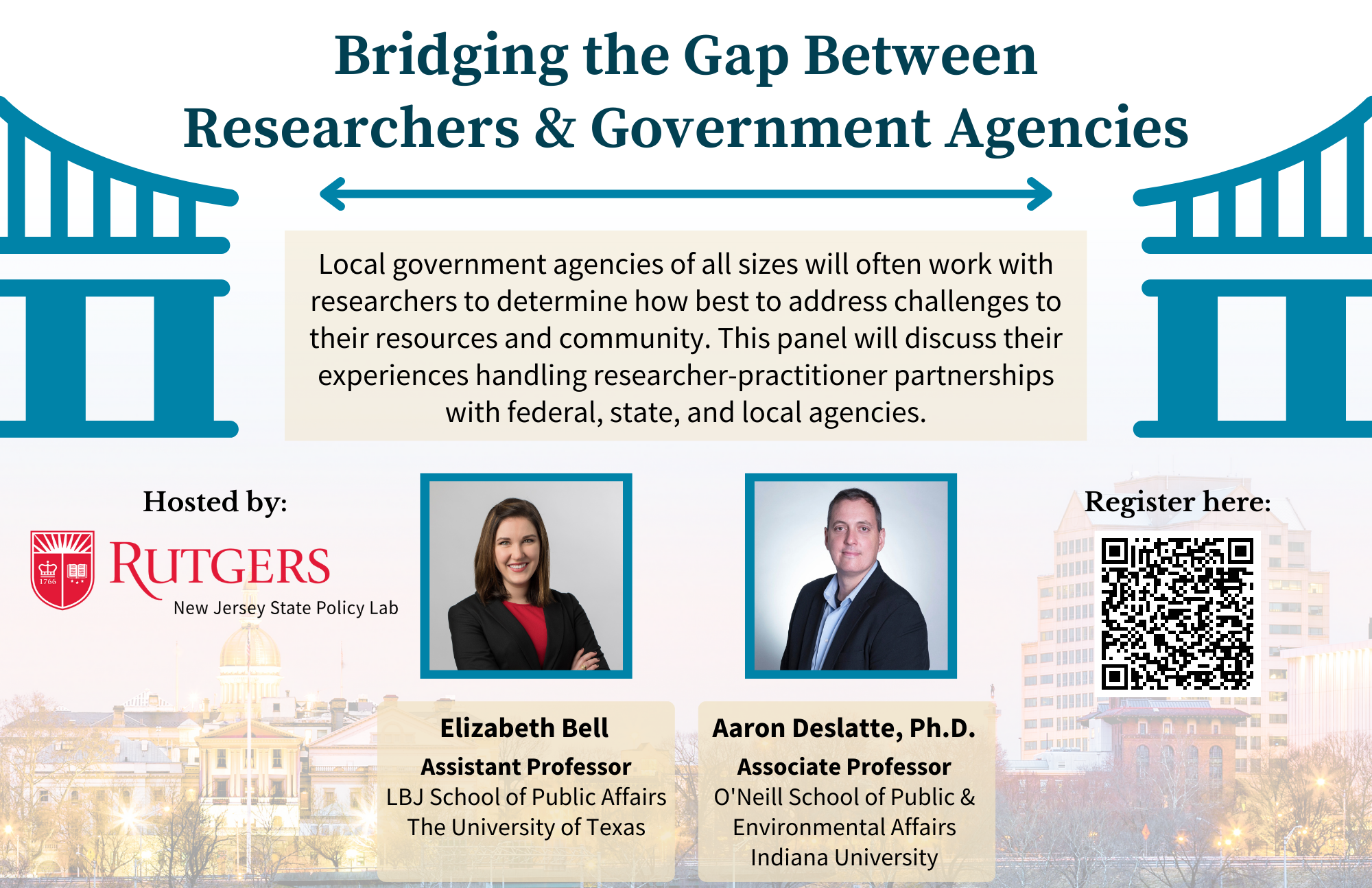 Bridging the Gap Event Graphic