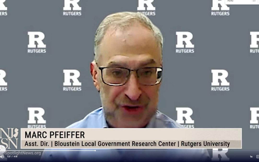 Marc Pfeiffer Weighs in on Essex County COVID-19 Funding Issues