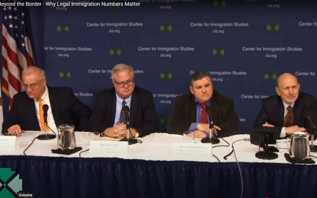 Salzman Presents on Why Legal Immigration Numbers Matter