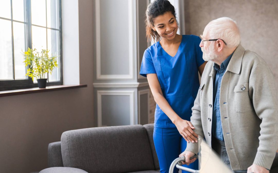 The benefit of retaining home-health aides