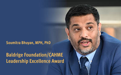 Bhuyan Receives Leadership Excellence Award