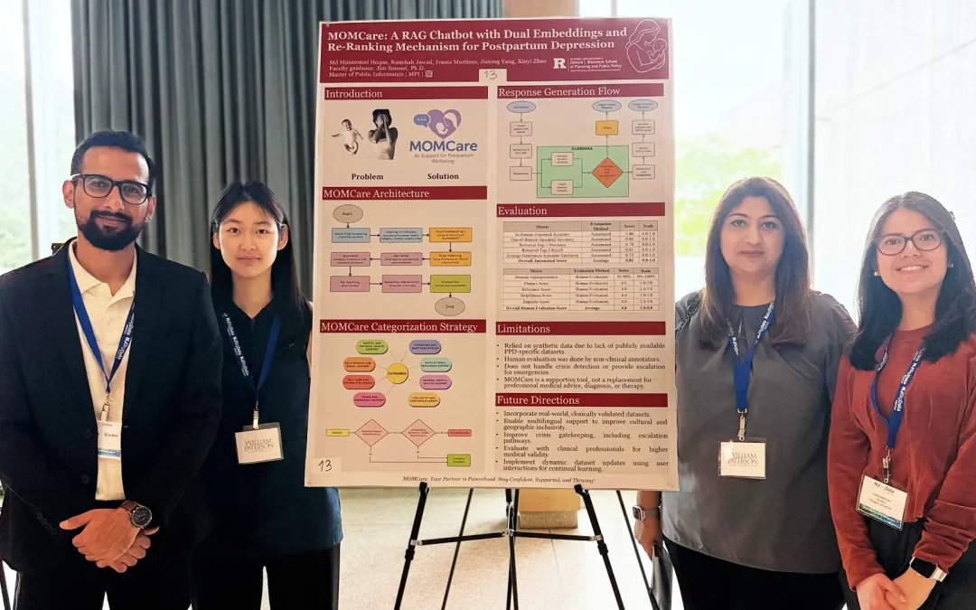 MPI Grad Students Present MOMCare with AI