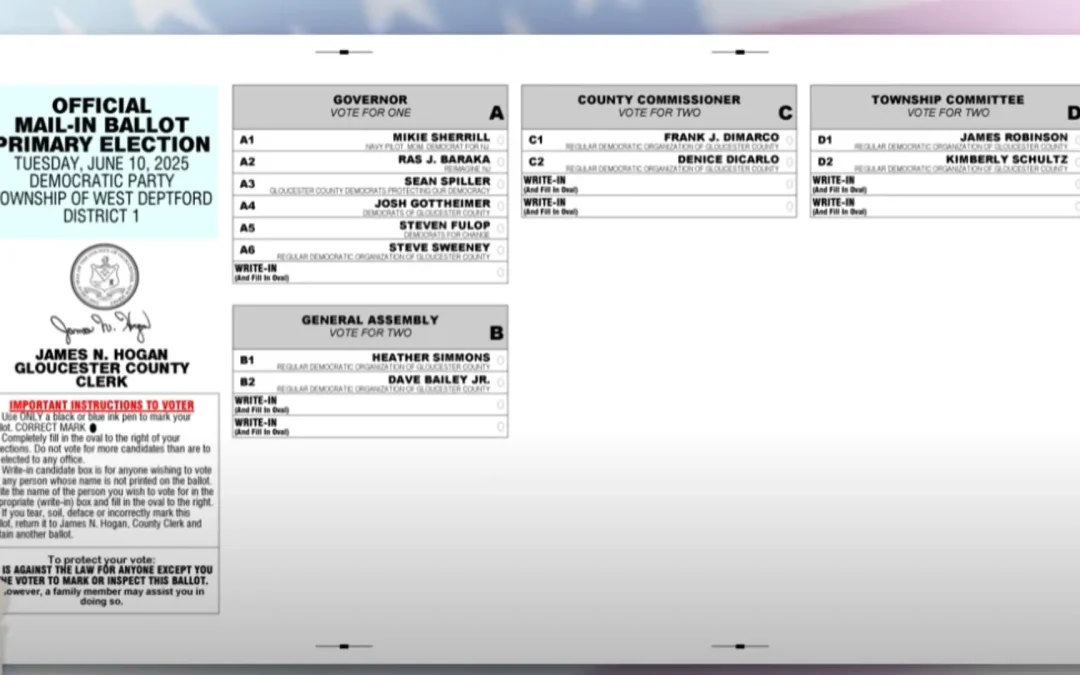 NJ Democrats hold their breath as the primary unfolds without the county line | Opinion