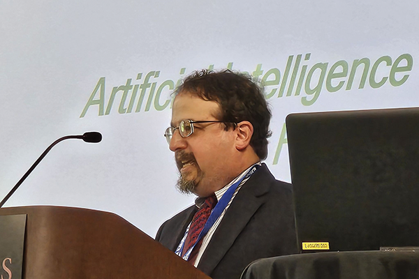 Dean Stuart Shapiro provided remarks and welcomed attendees to open the symposium.