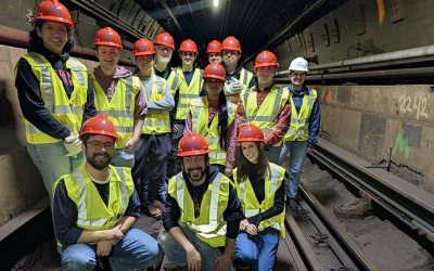BEAT Students Participate in PATH Track Tunnel Tour