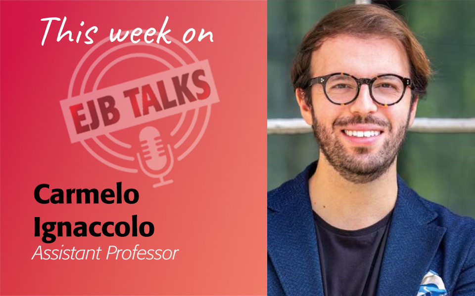 Carmelo Ignaccolo, Assistant Professor, on EJB Talks