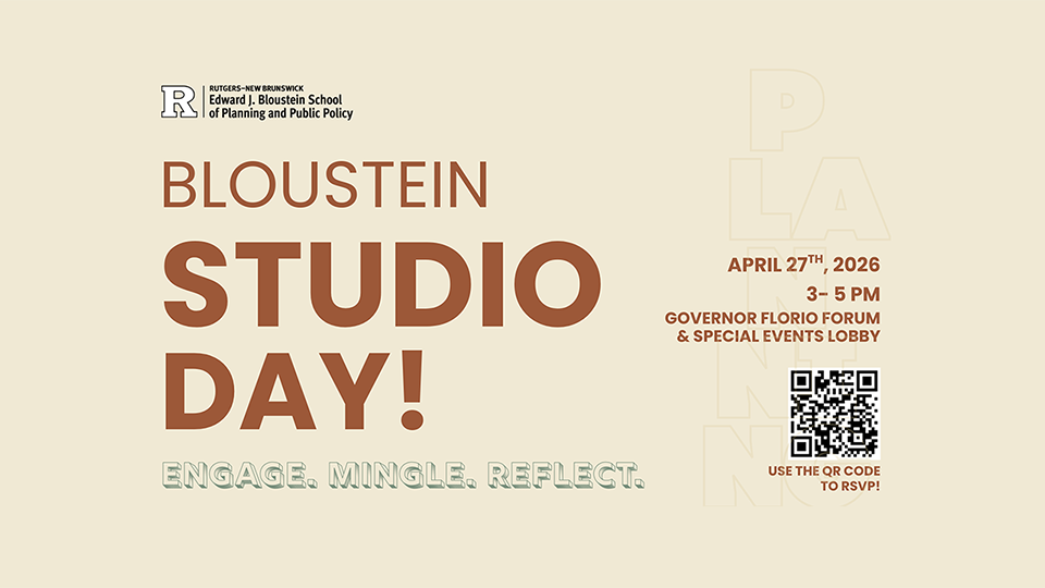 Bloustein Studio Day header